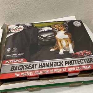 New Turtle wax backseat protector